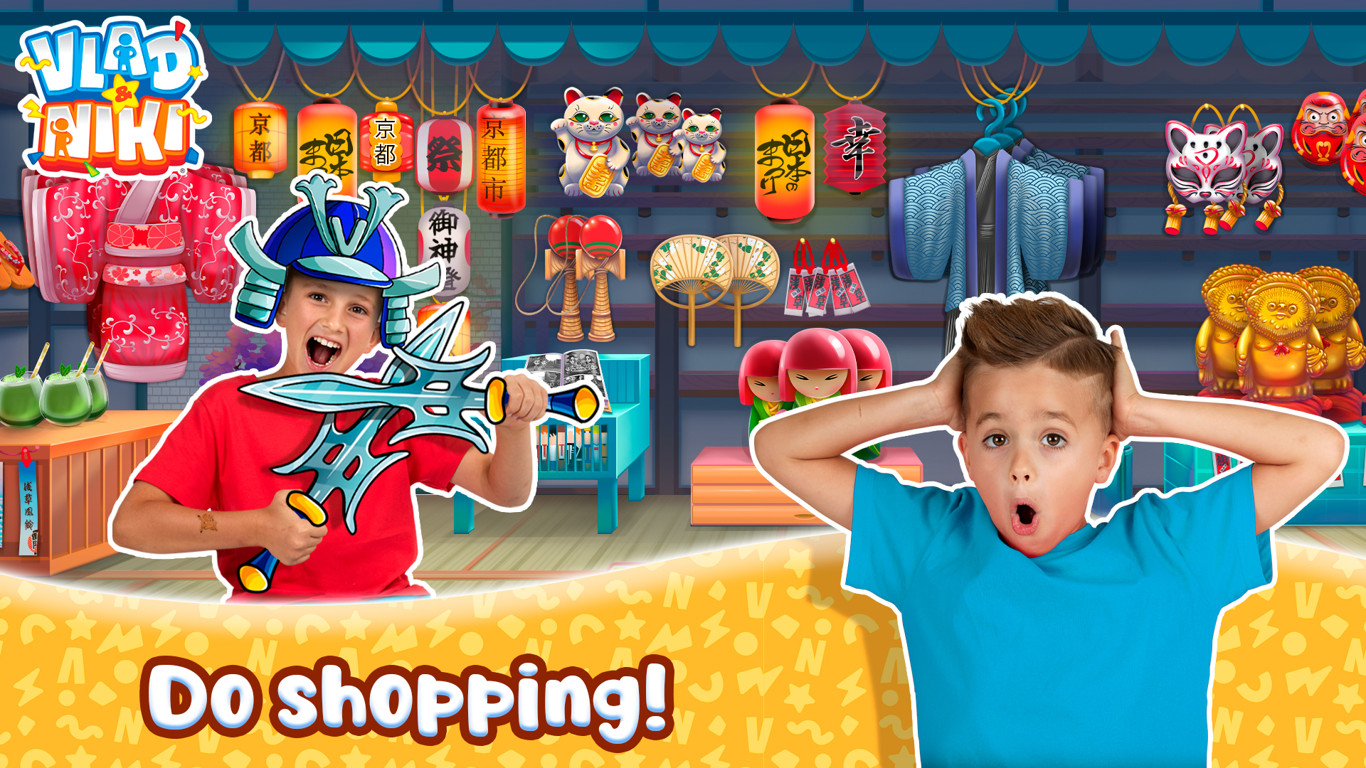 Vlad and Niki: World travel games for kids. Incredible adventures